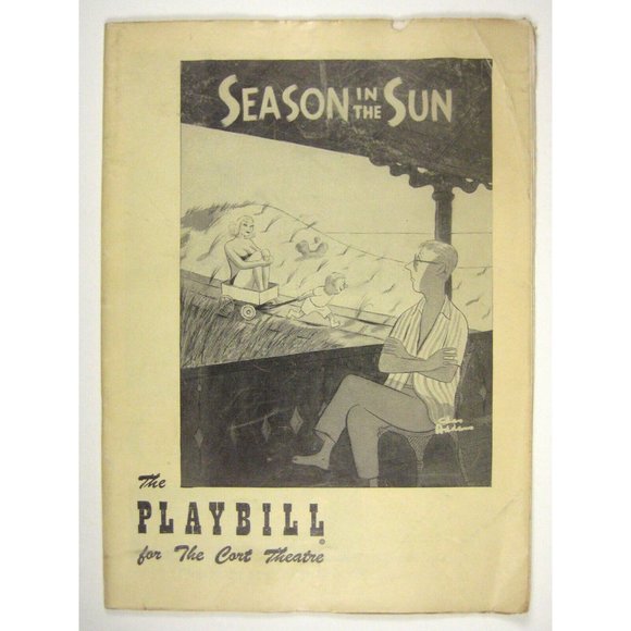 Season in the Sun Playbill October 1950 Richard Whorf Nancy Kelly - Picture 9 of 9